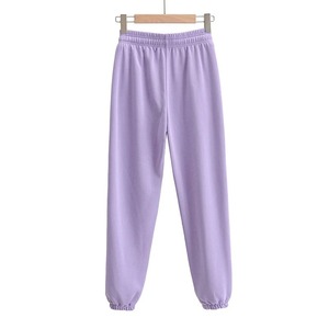 Pantalones Deportivos Unisex de Cintura Alta con Bolsillos con Cremallera, Felpa de Algodón, Estilo Hip Hop, Talla Grande, Transpirables, 2027 - Product Image 4