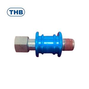 Vanne à glissière pneumatique en alliage d'aluminium THB, commande automatique, vanne de commutation coulissante avec emballage en carton pour air comprimé - Product Image 2