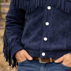 2026 Fashion Casual Motorcycle Warm Coat <b>Suede</b> Winter Men Leather <b>Jackets</b> Fashion Wholesale Leather <b>Jacket</b> For Men - Product Image 5