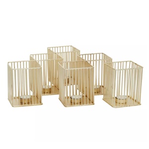 Support de Bougie en Métal Doré Premium avec Motifs d'Oiseaux, Décoration Maison et Mariage, Résistant à la Chaleur - Product Image 5