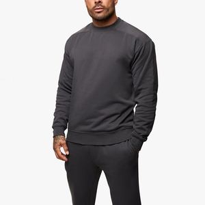 Sweat-shirt à col rond pour homme personnalisé, en coton molletonné, décontracté, streetwear, pour la salle de sport, entraînement, OEM, ODM, vente en gros - Product Image 4