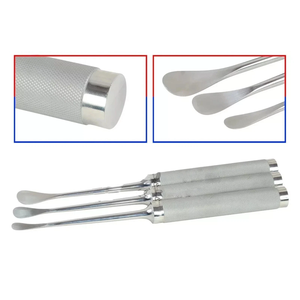 Elevadores Espinales Curvos Cobb, Juego de 3 Instrumentos Quirúrgicos Oftálmicos Manuales, Certificación CE Clase I, Jamso Industries JI-3538 - Product Image 3