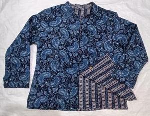 Chaqueta Reversible Acolchada de Algodón para Mujer, Estampada a Mano, Fabricante Mayorista de Boutique en India - Product Image 3