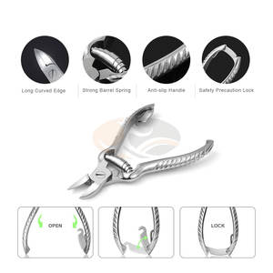 Coupe-ongles robuste pour podiatres, pour ongles épais et incarnés, coupe-ongles professionnel en acier inoxydable, podologie, incarnations - Product Image 3