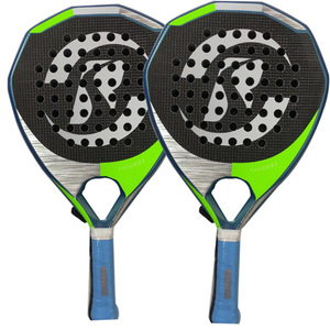 Net Material Racquet/Shovel/Bat Professional Competition Pure Carbon Cage Beach Padel Grade 18K Carbon Fiber Padel Racket 2026 - Product Image 1