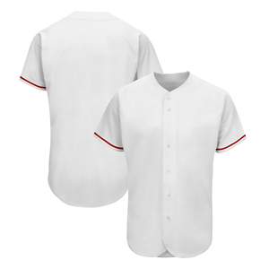 Maillots de baseball personnalisés avec impression par sublimation, manches courtes, respirants et anti-UV, options nom et numéro - Product Image 6