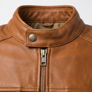 Chaqueta de Motociclista de Cuero Genuino para Hombre de la Mejor Calidad, Nueva Colección de Invierno, Chaquetas de Motocicleta con Protecciones Desmontables Personalizadas - Product Image 4