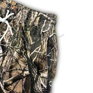 Pantalones Cortos de Cintura Media de la Mejor Calidad para Hombre, Estampado de Jungla, 100% Algodón Ecológico, Cierre con Cordón, Cómodos, Estilo Casual Urbano - Product Image 4