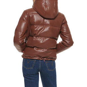 Breathable Men's Quilted Canvas Puffer <b>Jacket</b> OEM Custom Logo <b>Winter</b> Hooded Zipper <b>Waterproof</b> Warm Fashion Outerwear Wholesale - Product Image 3