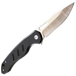 Couteau de poche pliant de camping Bowie en acier Damas de haute qualité, vente en gros, ODM, OEM, pour la survie en extérieur et le bricolage - Product Image 1