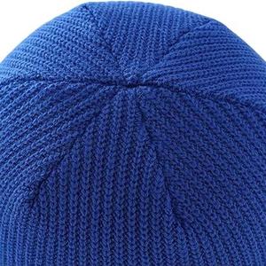 Wholesale High Quality Custom Men Women Pure Color Full <b>Wool</b> Soft Warm Winter Hats Breathable Logo Customized Knitted <b>Beanie</b> - Product Image 5