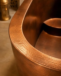 Bañera de Lujo Moderna, Ecológica, de Cobre, Estilo Regal, Hecha a Mano, Independiente, para Hoteles, Resorts y Villas - Product Image 2