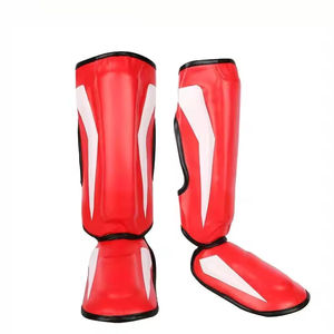 Espinilleras Profesionales para Niños y Adultos, para Entrenamiento de Boxeo, Kickboxing, Sanda, MMA, Muay Thai, Protección de Tobillos - Product Image 1