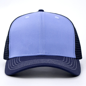 Wholesale Structured 6 Panel Mesh Custom Trucker Caps High Quality Trucker <b>Hat</b> Blank With Logo for Sell - Product Image 5