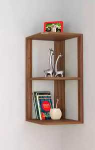 Minimalist Semicircle Floating Shelves Set of 3 Natural Wood Wall Mounted Half Round Display Shelf Storage Rack for <b>Succulents</b> - Product Image 5