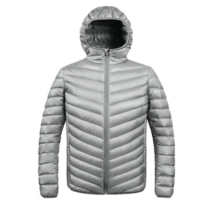 Chaqueta Acolchada Transpirable de Secado Rápido de Alta Calidad para Hombre, con Logotipo Personalizado, Estilo Urbano de Invierno, Cuello Alto, Tallas Grandes, 100% - Product Image 1