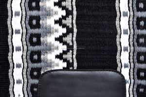 Tapis de selle de dressage occidental moderne en tissu de coton, confortable, équipement d'équitation - Product Image 3