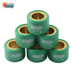 SUN RACING 20x15mm 17G Rouleaux de variateur en laiton pour PCX CLICK125I SKYDRIVE125 Scooter CVT Tuning 6PCS - Product Image 2