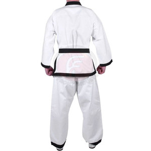 Uniforme de Judo de Alta Calidad para Entrenamiento de Artes Marciales, Kimono con Logotipo Frontal Lavado, Tela de Poliéster/Algodón Resistente para Prácticas en el Gimnasio - Product Image 2