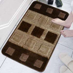 Tapis de bain super absorbant P2 M 40x60 CM, antidérapant, en polyester doux, pour salle de bain, maison, hôtel, avec matériau en terre de diatomée - Product Image 1