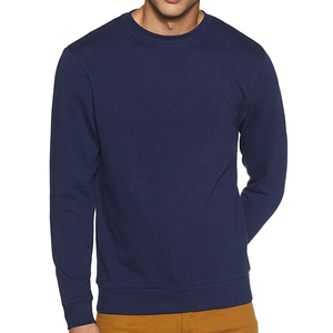 Sweat-shirt décontracté pour homme à col rond, couleur personnalisable, bonne qualité, sweat-shirt uni teint pour l'hiver, vente chaude - Product Image 5