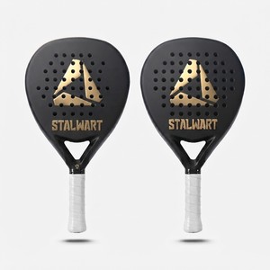 Raquettes de pickleball Stalwart, série professionnelle, forme standard, poignée antidérapante, design tendance pour adultes, toutes saisons - Product Image 4