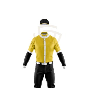Nouvel uniforme de baseball personnalisé imprimé par sublimation pour les jeunes, maillot de baseball OEM, design durable de bonne qualité, uniforme de baseball - Product Image 4