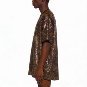 Camiseta Gráfica de Lujo Oversize, Streetwear de Alta Calidad, Camiseta Personalizada para Hombre, 100% Algodón Estampado - Product Image 3