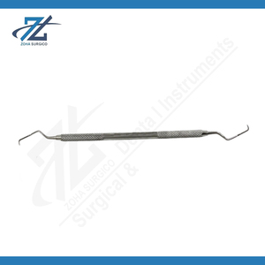 Kit d'instruments dentaires professionnels Gracey Curette avec logo personnalisé, détartreurs en acier inoxydable pour thérapie parodontale, élimination de la plaque dentaire manuelle, certifié CE - Product Image 5