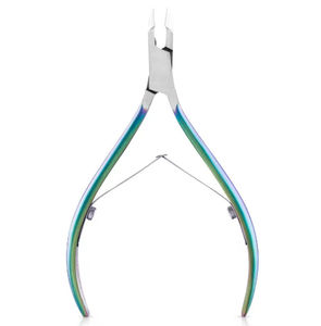 Coupe-cuticules à ressort en acier inoxydable, lame tranchante, ouverture large, outil professionnel durable pour les ongles épais - Product Image 1