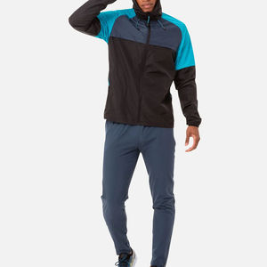 Chaqueta Cortavientos con Cremallera Completa para Hombre, Modelo 2026, Más Vendida, con Bolsillos de Malla Transpirable, Cuello con Capucha, Servicio OEM Disponible - Product Image 1