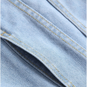 2025 Wholesale New Fashion Design High Quality <b>Men</b> <b>Denim</b> <b>Jacket</b> Stand Collar Front Logo Custom Made <b>Denim</b> <b>Jackets</b> - Product Image 5