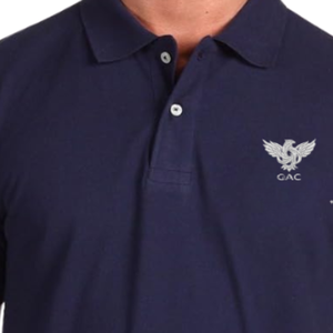 Classic Mens Navy Blue Polo <b>Shirt</b> Short Sleeve Solid Casual <b>Collar</b> <b>T</b> <b>Shirt</b> Premium Cotton Blend Top for Men Everyday Wear - Product Image 3