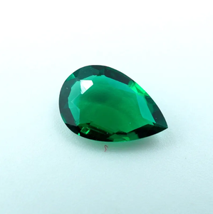 Esmeralda Zambiana Cultivada en Laboratorio, Corte Pera Facetado, 0.80 Ct, HAYAAT GEMS, Cambio de Color Natural para Joyería - Product Image 3