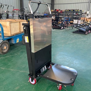 Máquina Eléctrica Personalizable para Subir <span class=keywords><strong>Escaleras</strong></span>, Tipo <span class=keywords><strong>Carretilla</strong></span>, para Almacenamiento Doméstico, Capacidad de 400 kg, Plegable, para Mover Mercancías por <span class=keywords><strong>Escaleras</strong></span> - Product Image 2
