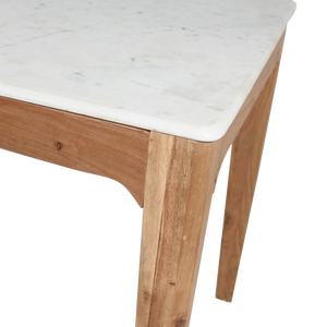 โต๊ะรับประทานอาหารวานดานา โซลาซ อัลตร้า ทำจากไม้มะม่วงและหินอ่อน - Product Image 4