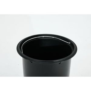 Cestino per Rifiuti Rotondo da 3L con Pedale in Acciaio Inox e Secchio Interno Rimovibile per Uso in Bagno - Product Image 3