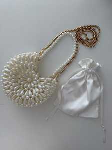 กระเป๋าถือทำมือประดับลูกปัดแก้วแบบกำหนดเองได้ รับรองโดย MS Handicraft รุ่นอุตรากัฏปัฎฐ์ ผลิตในอินเดีย - Product Image 4