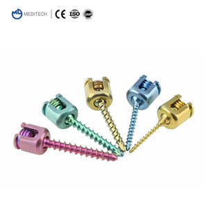 High Quality Stainless Steel Orthopedic Veterinary Polyaxial Pedical <b>Screw</b> CE ISO Certified Veterinary Consumables Surgiright - Product Image 3