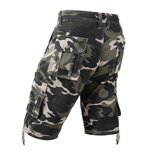 Men Summer Cargo <b>Shorts</b> Custom <b>Compression</b> Tactical Jogger Loose Summer Washing Multi-pocket Cargo <b>Shorts</b> OEM Service Custom - Product Image 5