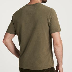 เสื้อยืดคอกลมแขนสั้นผู้ชาย Clush Industries ผ้าฝ้ายเจอร์ซีย์ 100% ระบายอากาศได้ดี แห้งเร็ว ทรงปกติ สวมใส่สบาย เหมาะสำหรับฤดูร้อน - Product Image 3
