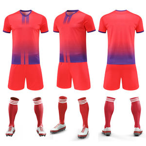 Uniforme de Fútbol para Hombre de Manga Corta de Secado Rápido, Nuevo Estilo, Color Sólido, Talla Personalizada, Ropa Deportiva - Product Image 2