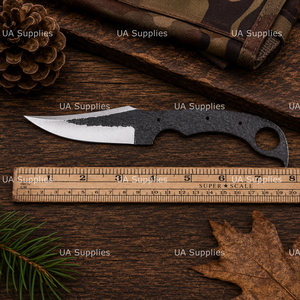 Cuchillo de Caza UA Supplies, Forjado a Mano, de Acero al Carbono de Grado Industrial, Hoja de 8 Pulgadas, para Supervivencia y Uso Diario - Product Image 6