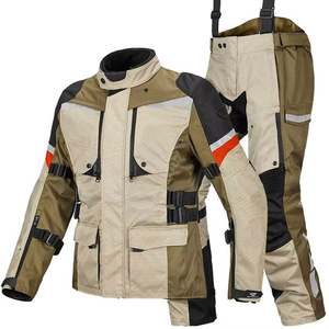 Latest Design Eco Friendly Windproof Breathable Plus Size Lightweight <b>Summer</b> Unisex Full Sleeve <b>Motorcycle</b> Cordura Custom Suit - Product Image 6