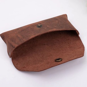 Classic Luxury Handmade Tan Leather <b>Glasses</b> <b>Case</b> <b>Soft</b> Padded Eyewear Protector Water Resistant Lightweight Bulk Orders for - Product Image 4