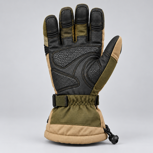 Gants d'hiver pour moto, résistants au vent, équipement de moto, ajustement confortable, design compatible avec les écrans tactiles, pour la conduite hivernale quotidienne - Product Image 1
