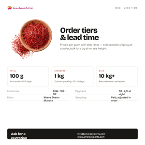 Safran en Fils de Qualité Supérieure en Gros – Safran Naturel Séché Brut de Haute Qualité – Épice Crocus Sativus – Fournisseur en Vrac - Product Image 3