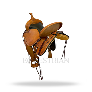 Western Trail Saddle Horse Riding Saddle Equestrian <b>Equipment</b> - Product Image 4