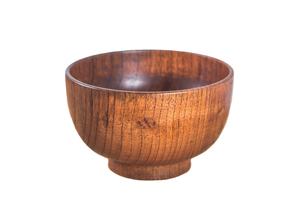 Bol de ramen rond en bois fabriqué à la main pour soupe à salade en bois pour bol de service multicolore en gros de l'Inde - Product Image 4