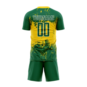 Athletic Soccer Uniform Set with Custom Branding and Numbers - Product Image 3